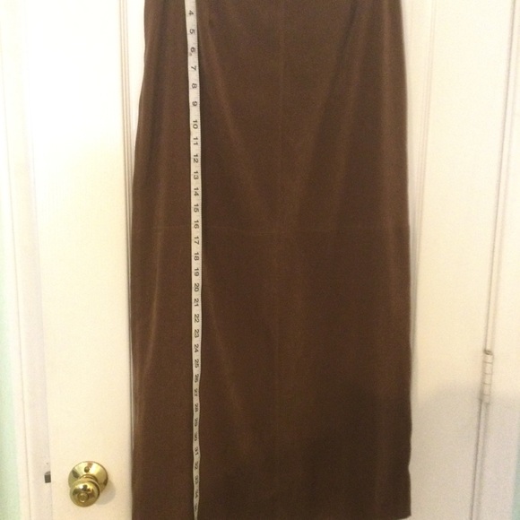 Women’s Bagatelle Brown size 10 Suede look 36 inches long - Picture 8 of 9